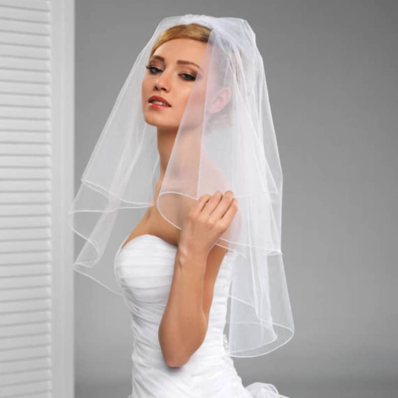 Bridal Veil at Las Vegas Wedding Chapels