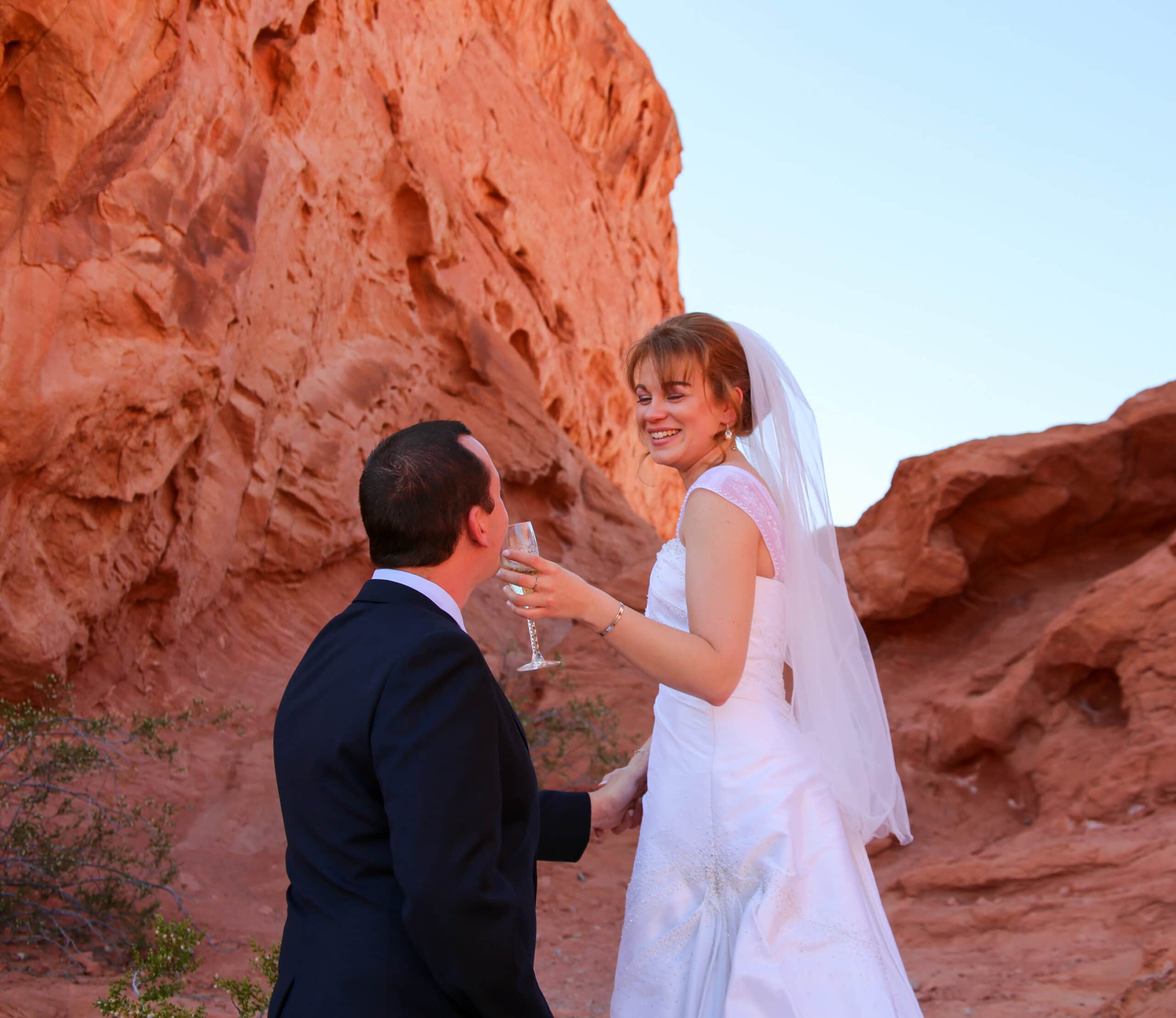 las vegas wedding valley of fire