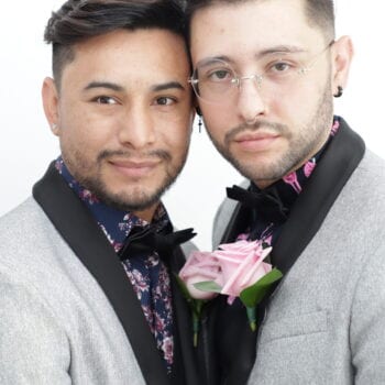 lgbtq wedding couple