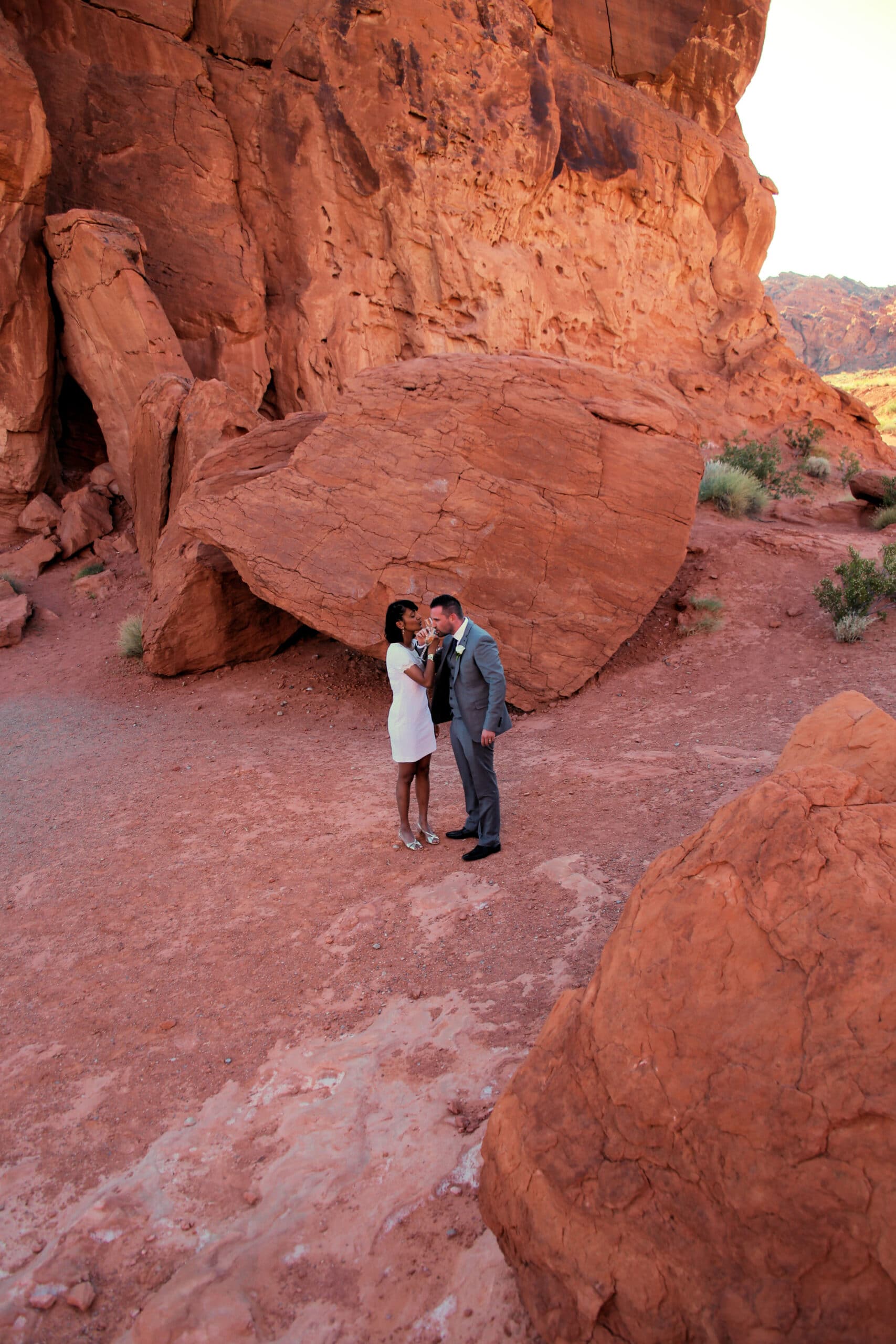 las vegas wedding valley of fire