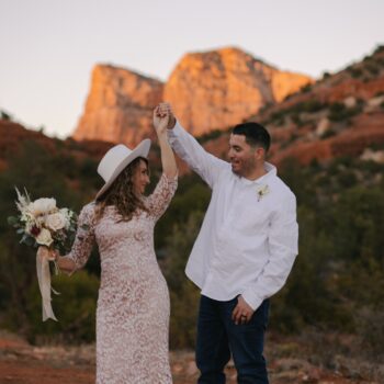 wedding at red rock canyon